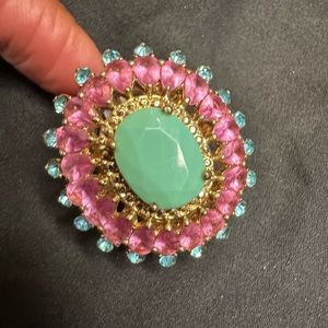 Turquoise Flower Ring